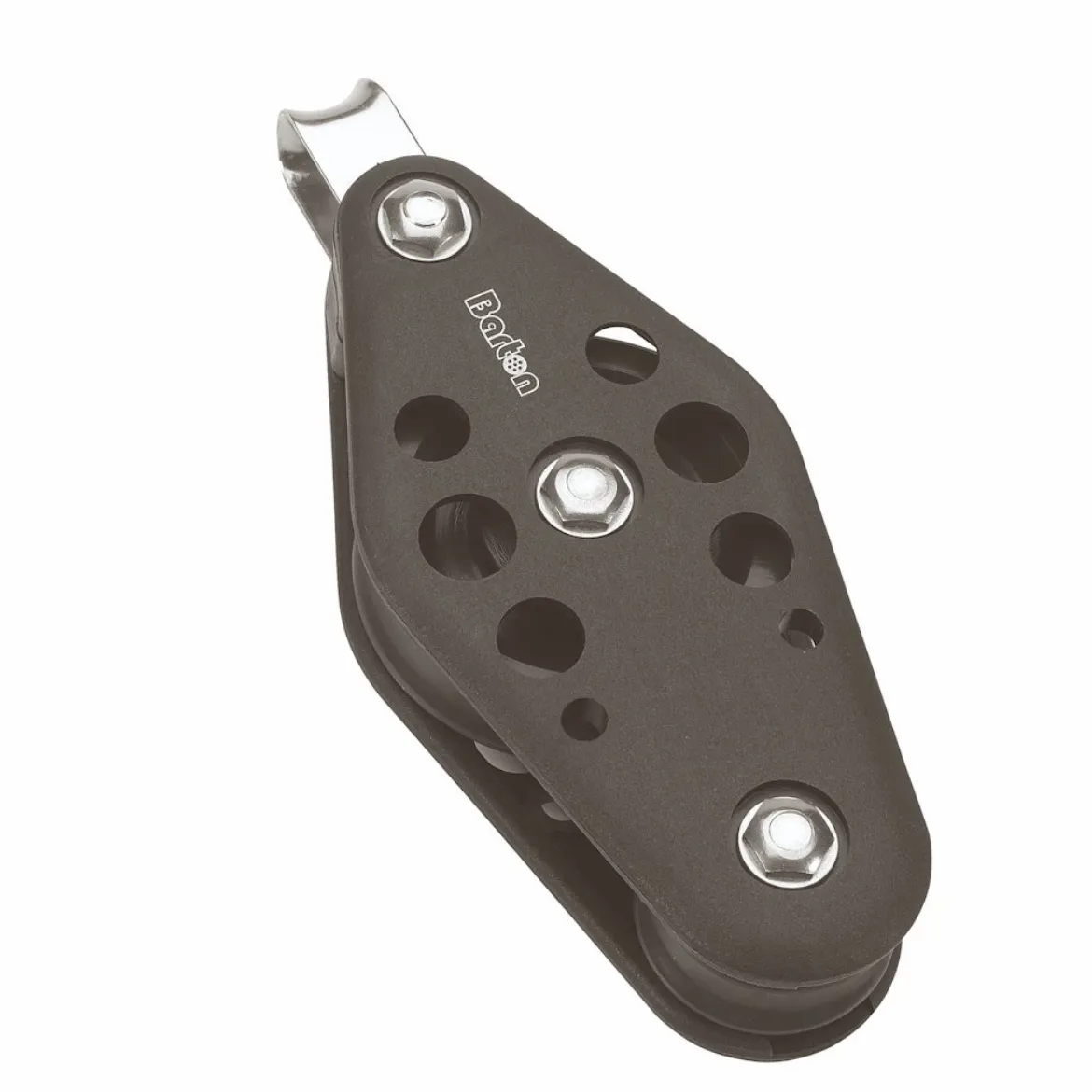 38/64mm Plain Bearing Pulley Block Fixed Eye Fiddle