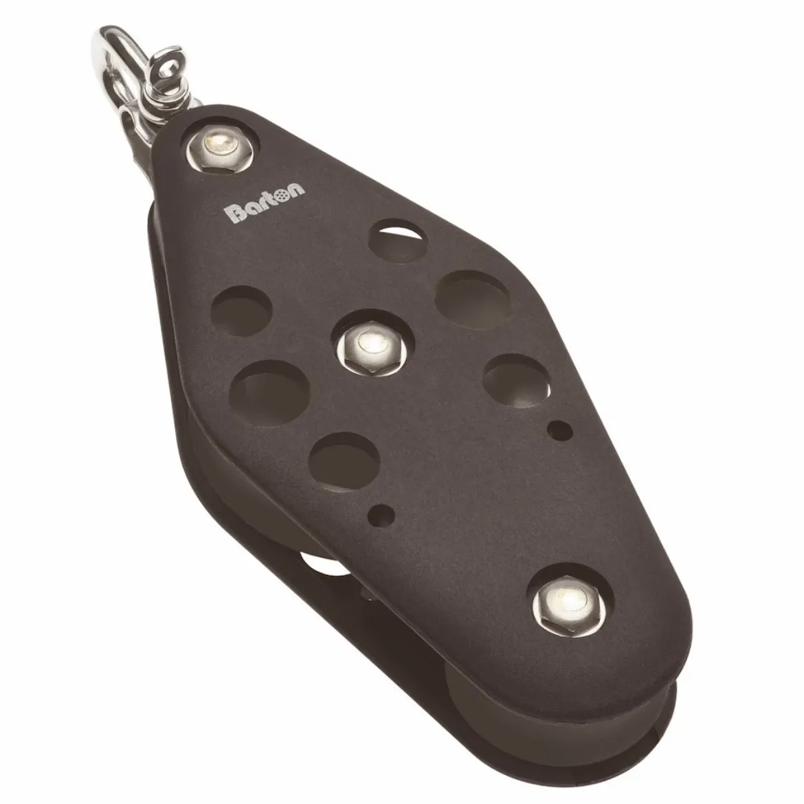 38/64mm Plain Bearing Pulley Block Fiddle Reverse Shackle