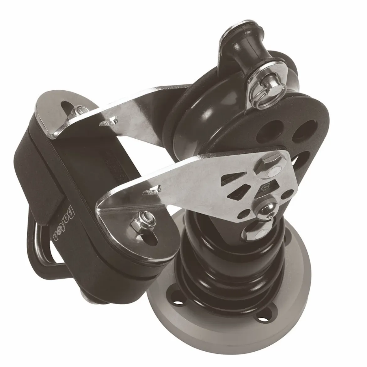 54mm Plain Bearing Pulley Single Stand Up Block Becket and Cam