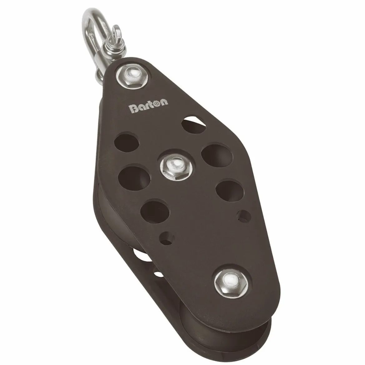 44/72mm Plain Bearing Pulley Block Fiddle Swivel