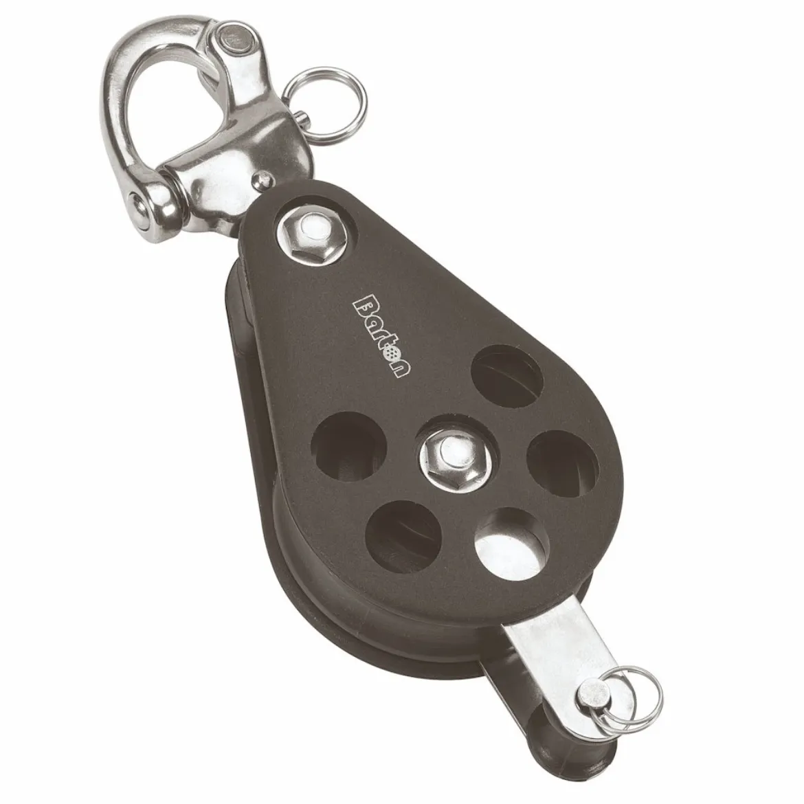 70mm Plain Bearing Pulley Block Single Snap Shackle and Becket