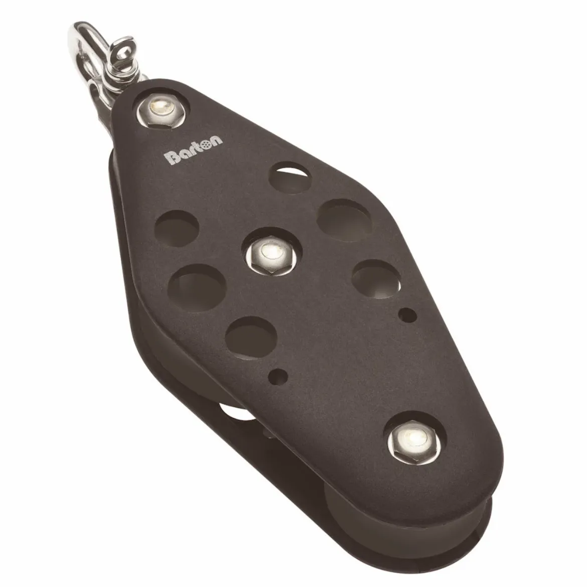 44/72mm Fiddle Plain Bearing Pulley Block Reverse Shackle