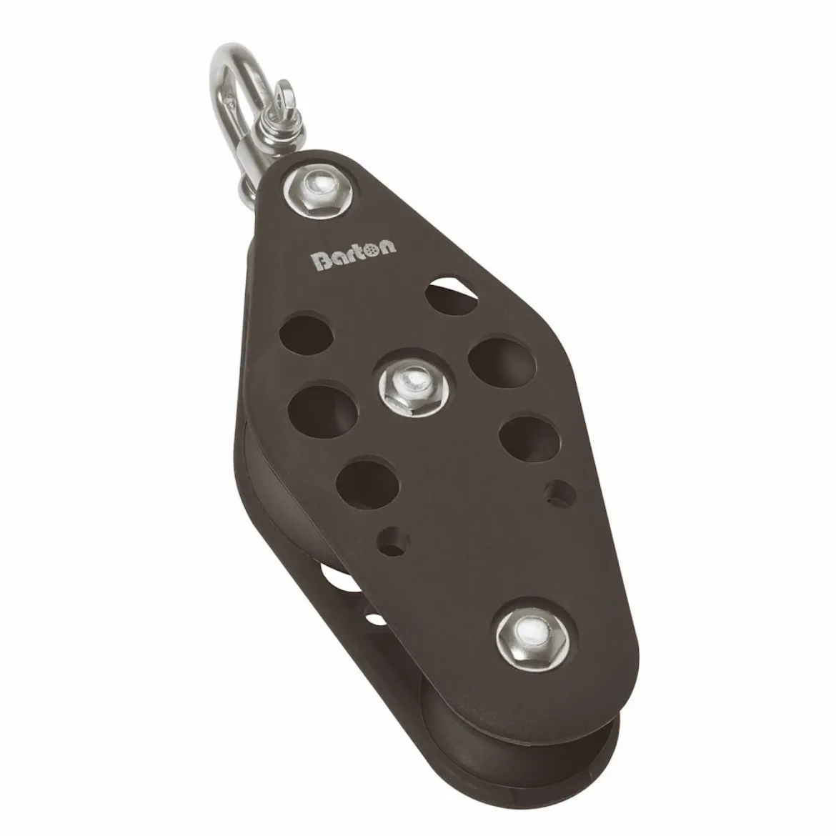 44/72mm Fiddle Plain Bearing Pulley Block Swivel