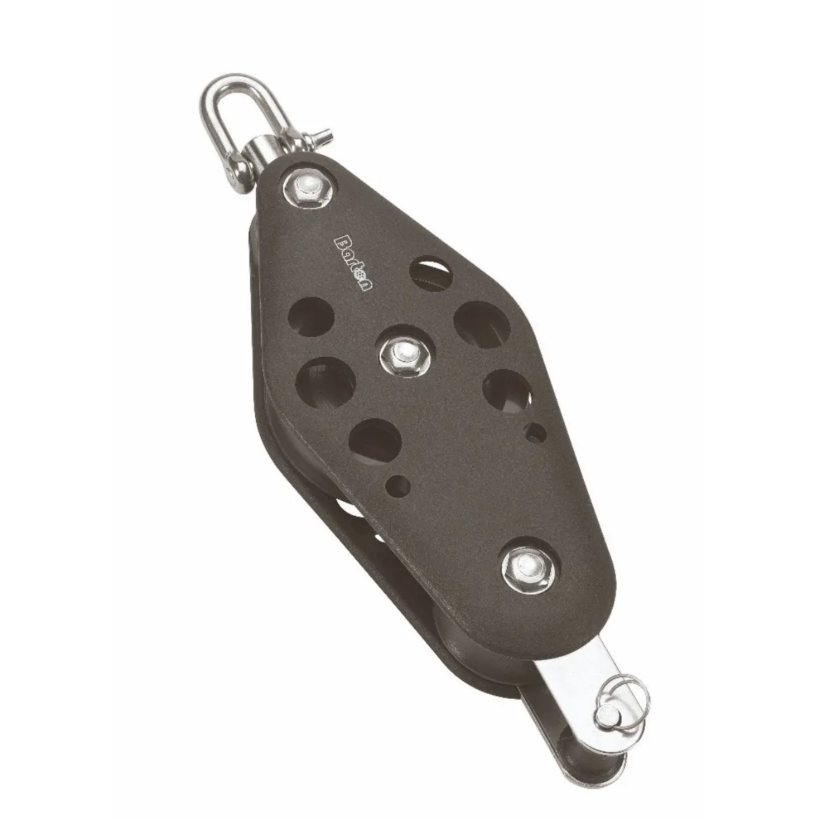 44/72mm Fiddle Plain Bearing Pulley Block Swivel and Becket