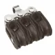 20mm Ball Bearing Pulley Block Triple with Fixed Eye
