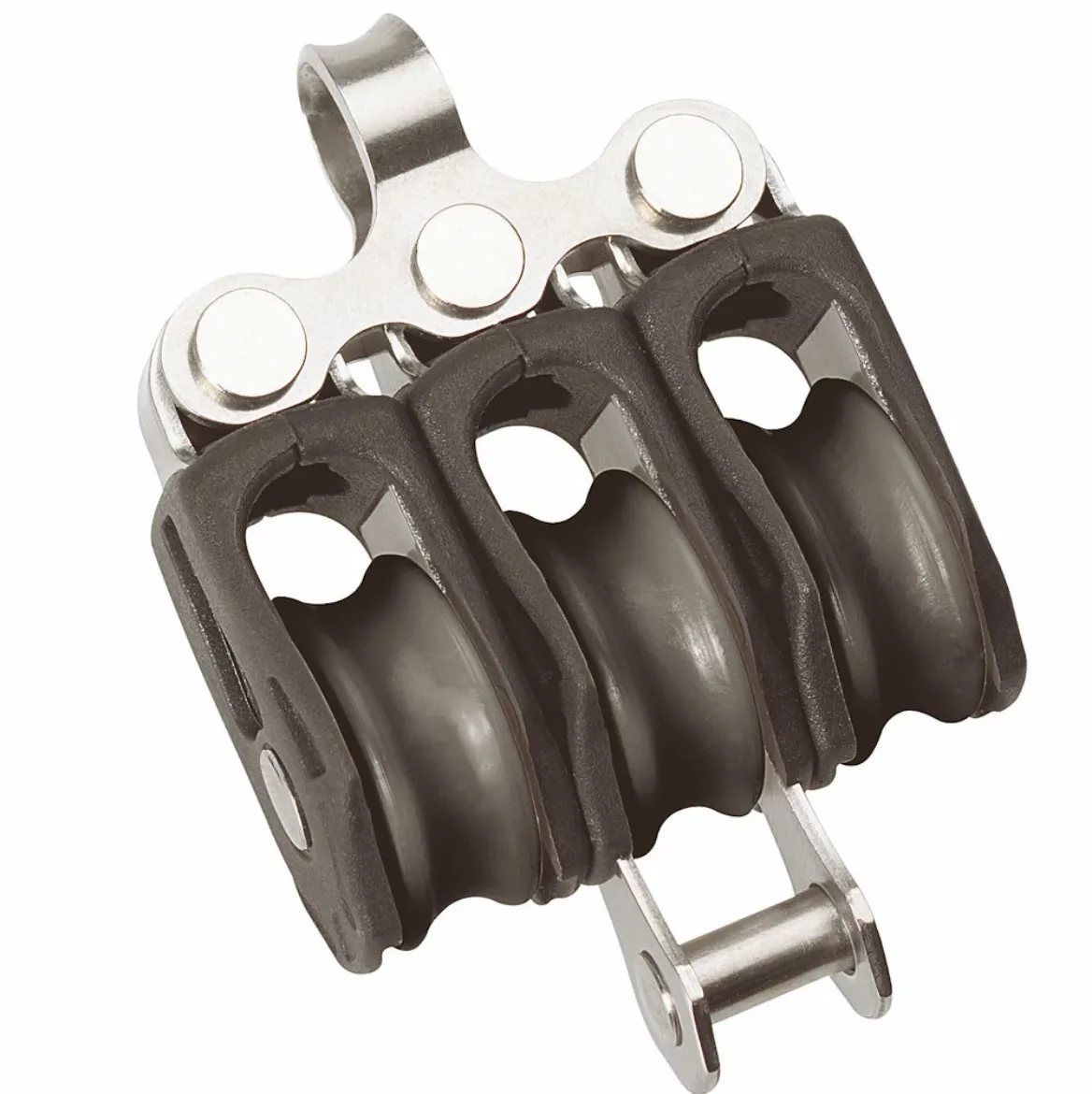 20mm Ball Bearing Pulley Block Triple Fixed Eye and Becket