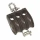 30mm Ball Bearing Pulley Block Triple Swivel and Becket