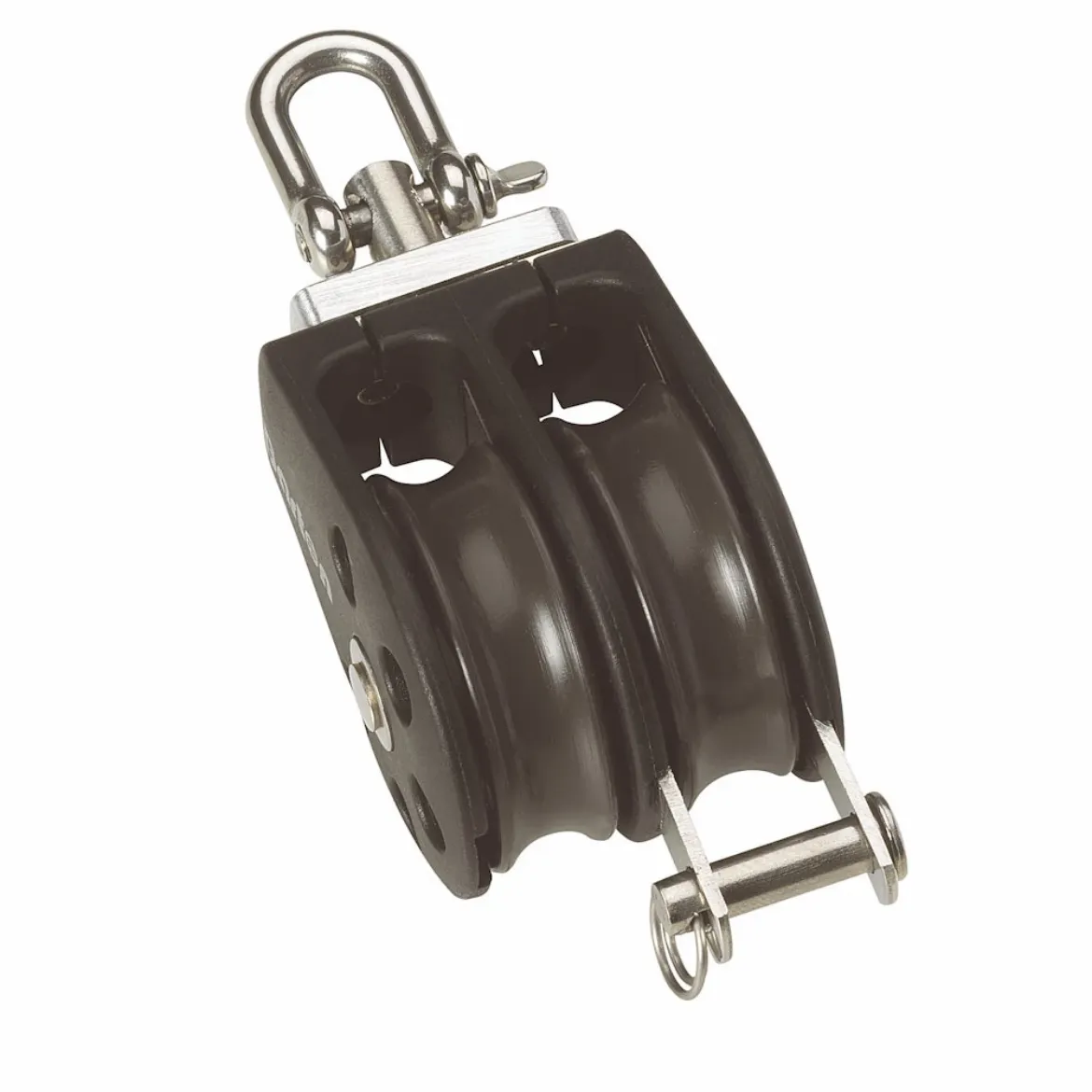 35mm Ball Bearing Pulley Block Double Swivel and Becket