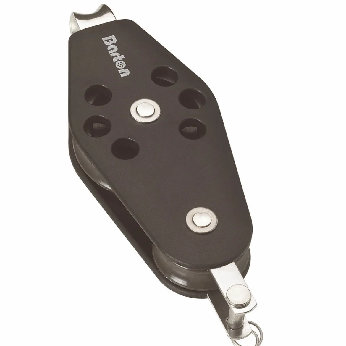 30/58mm Ball Bearing Pulley Block Fiddle Fixed Eye and Becket