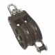 54mm Ball Bearing Pulley Block Double Reverse Shackle and Becket