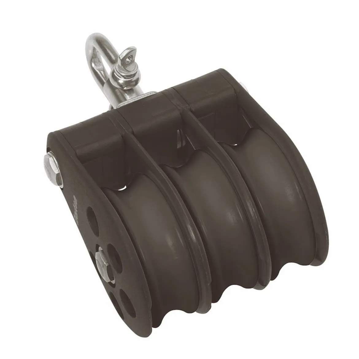 54mm Ball Bearing Pulley Block Triple Swivel