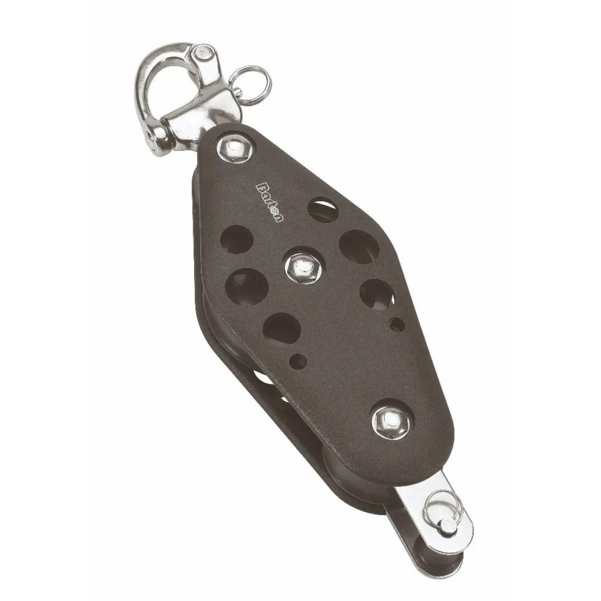 44/72mm x 18mm Ball Bearing Pulley Block Fiddle Becket Snap