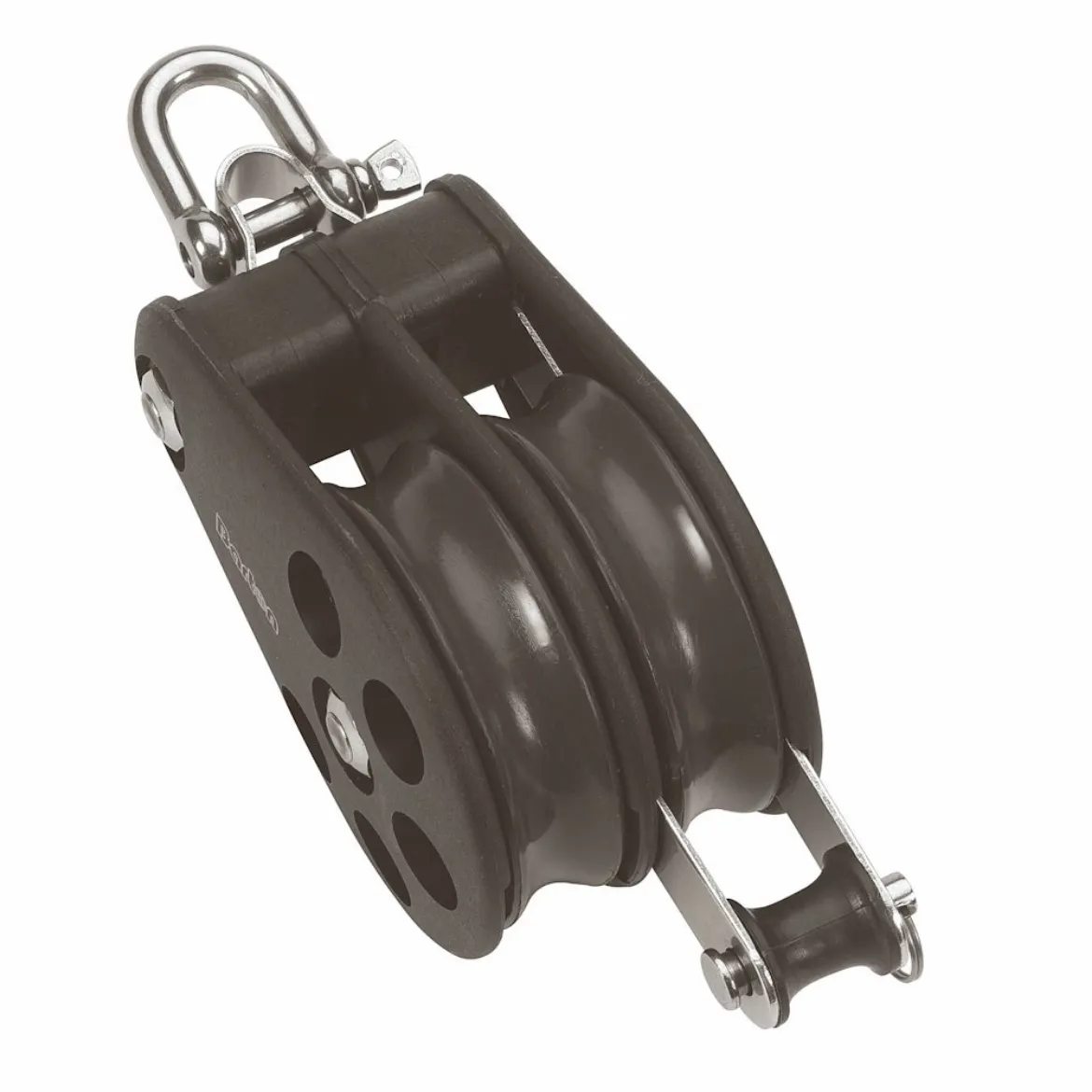 70mm Ball Bearing Pulley Block Double Reverse Shackle Becket