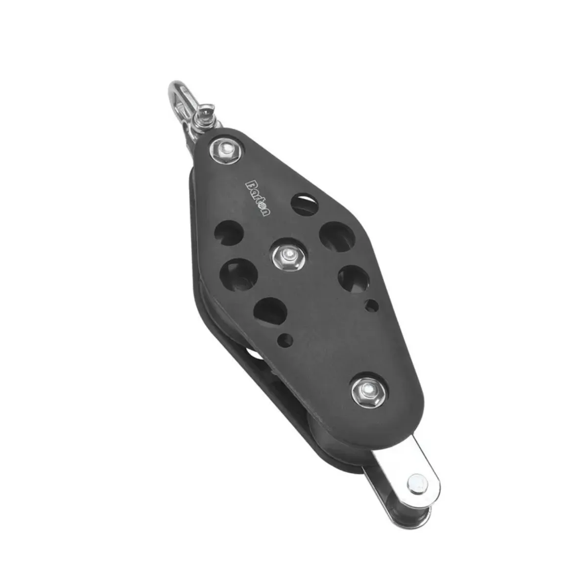 44/72mm x 20mm Fiddle Ball Bearing Pulley Block Reverse Shackle and Becket