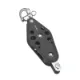 44/72mm x 20mm Fiddle Ball Bearing Pulley Block Snap Shackle and Becket