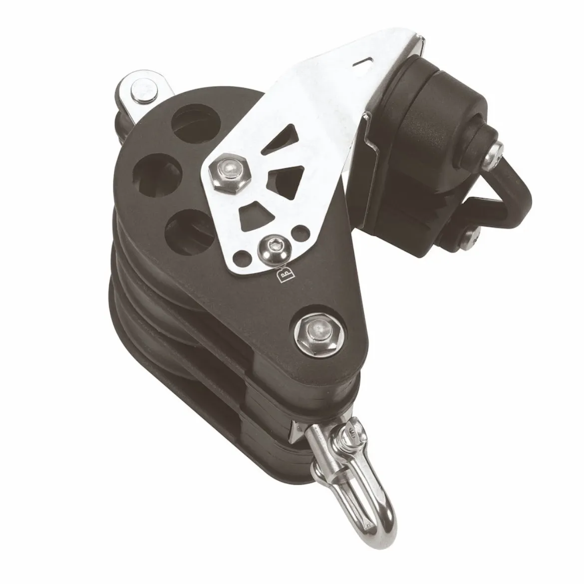 70mm Ball Bearing Pulley Block Triple Swivel Becket and Cam
