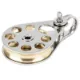 38mm Brass Sheaved block with shackle