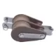 35mm TuphBlox Double Fixed Bow with Becket 12mm Rope Pulley Block