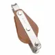 64mm TuphBlox Single Fixed Bow with Becket 16mm Rope Pulley Block
