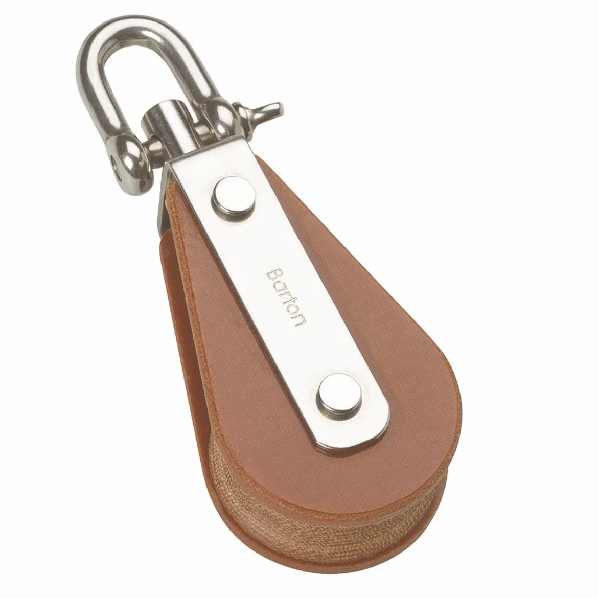 64mm TuphBlox Single Swivel 16mm Rope Pulley Block