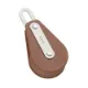 64mm TuphBlox Single Fixed Eye 16mm Rope Pulley Block