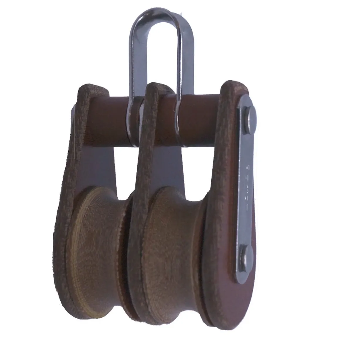 64mm TuphBlox Double Fixed Bow 16mm Rope Pulley Block