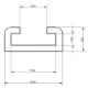 Picture of Track drilled 300mm black