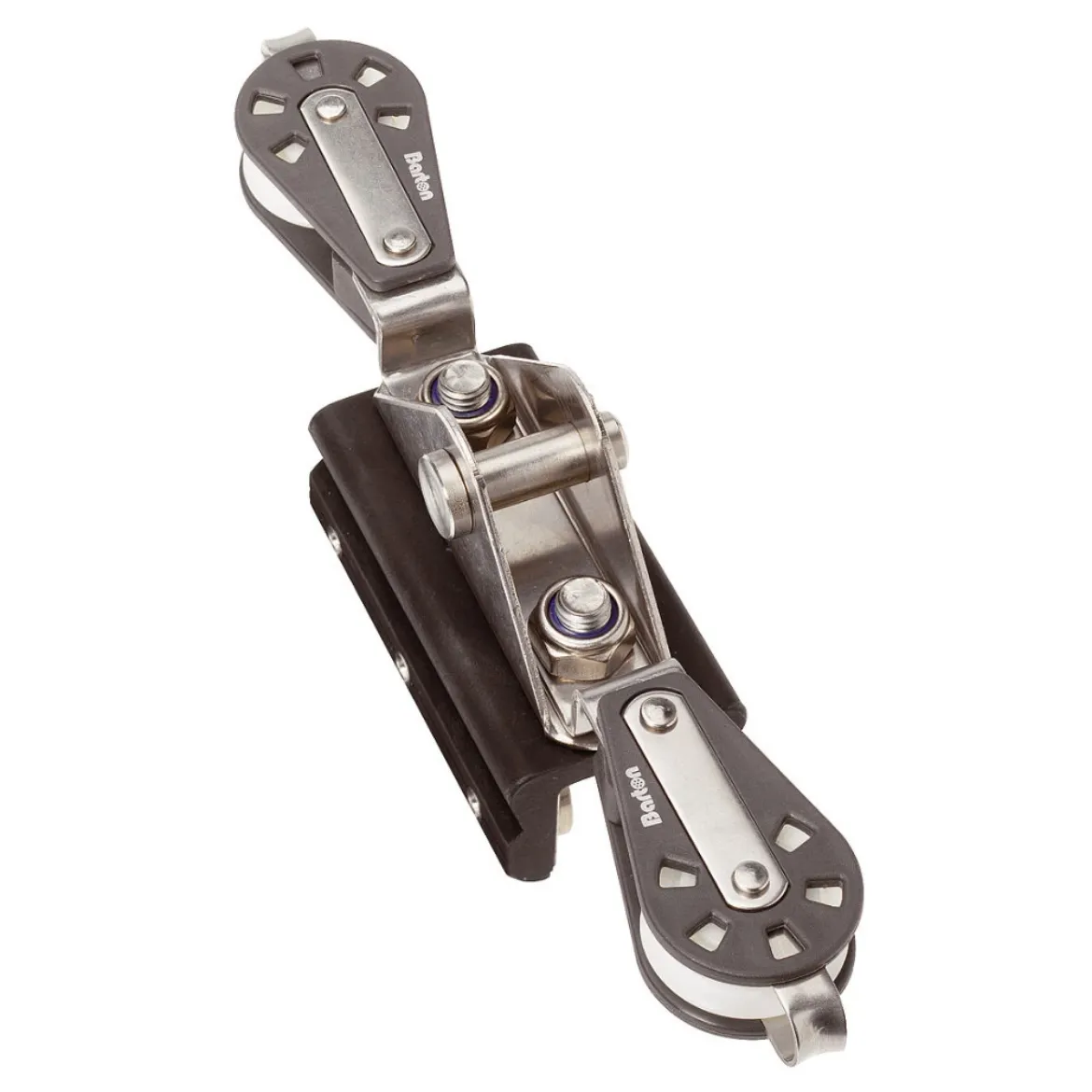 24mm Mainsheet Traveller 6 Wheel 3:1 Two Blocks with Becket