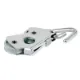 26mm V Cleat Block with double sheave and hook