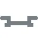 Picture of 3660mm Track Undrilled anodised silver