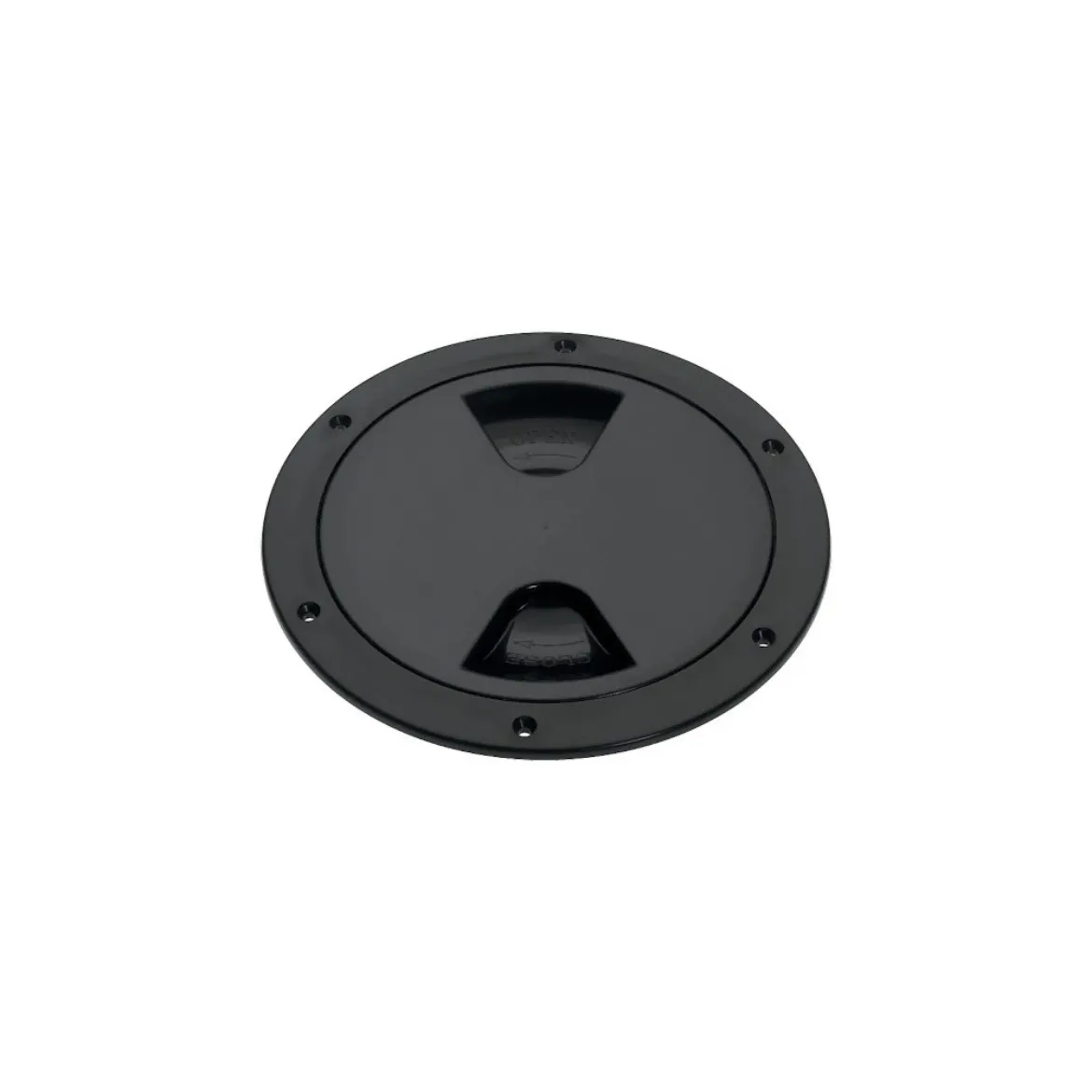 5 inch Screw Inspection Cover Black