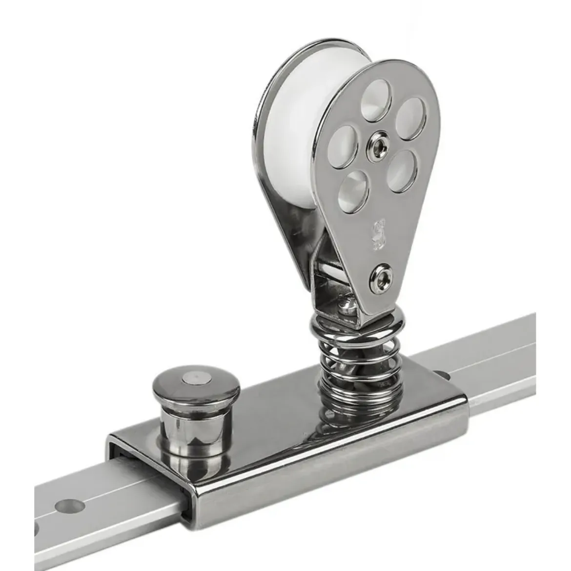 Picture of 40mm Spring Stainless loaded,lined Jib Lead for 1 inch T-track",
