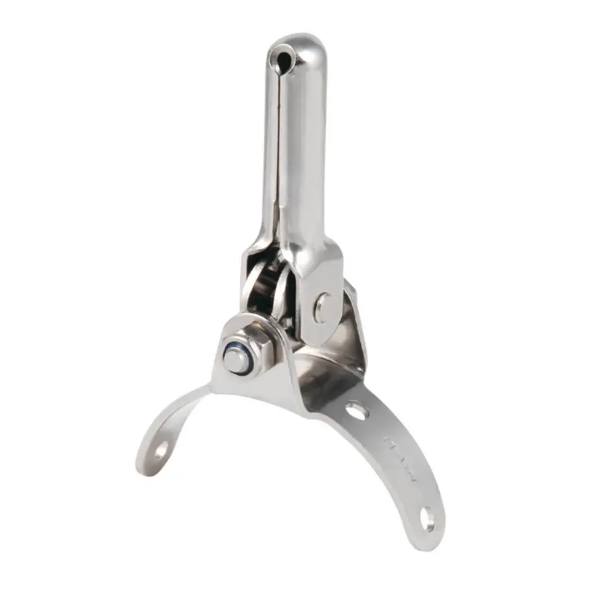 55mm X 10mm St/St Gooseneck with 10mm pin and radiused strap