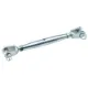 M10 thread double forked figging screw