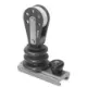 Picture of 20mm T Track 35mm Stand Up Block on slide with plunger