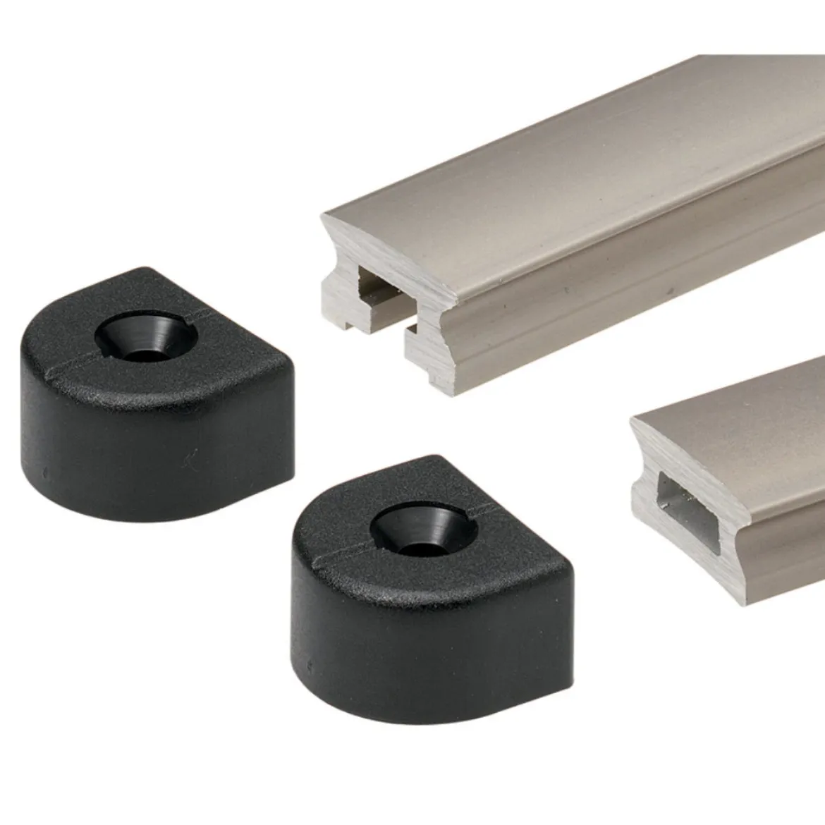 30mm Plastic Track End pair