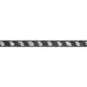 Picture of Holiday 10mm Black/Silver 16 plait
