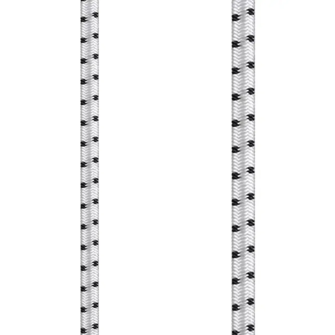 LIROS Stretch XTR 5mm Shock Cord White/Black