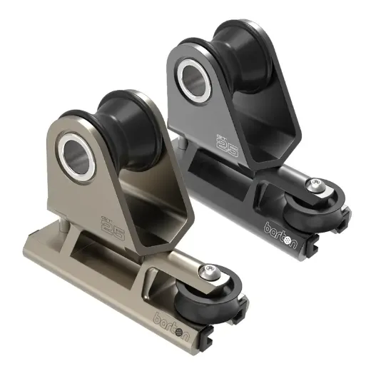 Picture of 25mm T Track Towable Genoa Car 2:1 Purchase With Internal Sheave