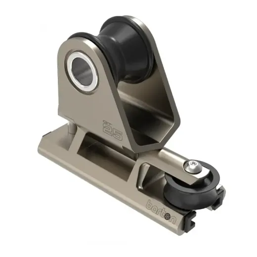 Picture of 25mm T Track Towable Genoa Car 2:1 Purchase With Internal Sheave