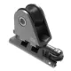Picture of 32mm T Track Heavy Duty Genoa Car 2:1 Black with Internal Sheave