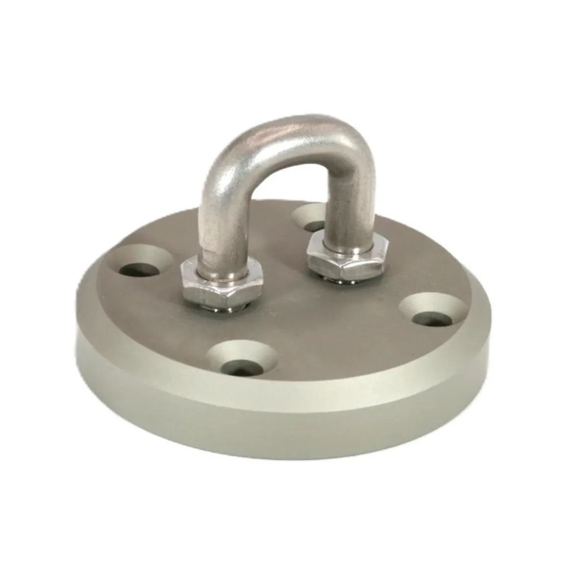 Stand Up Base for Size 5 to 7 Blocks Grey Anodised