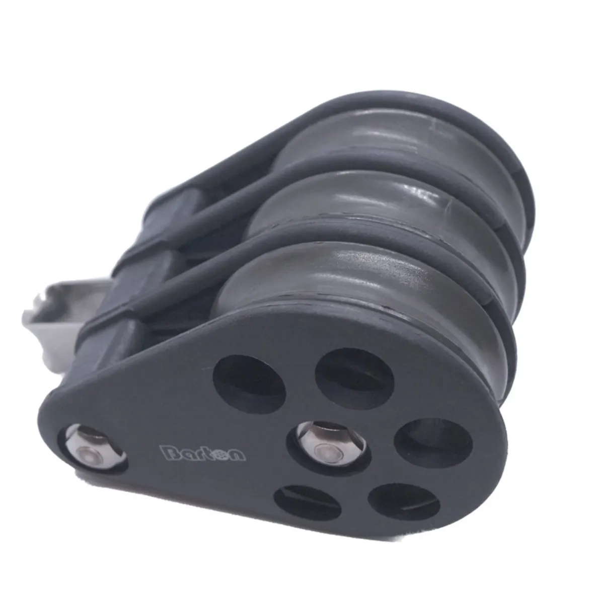 64mm Plain Bearing Pulley Block Triple Fixed Eye