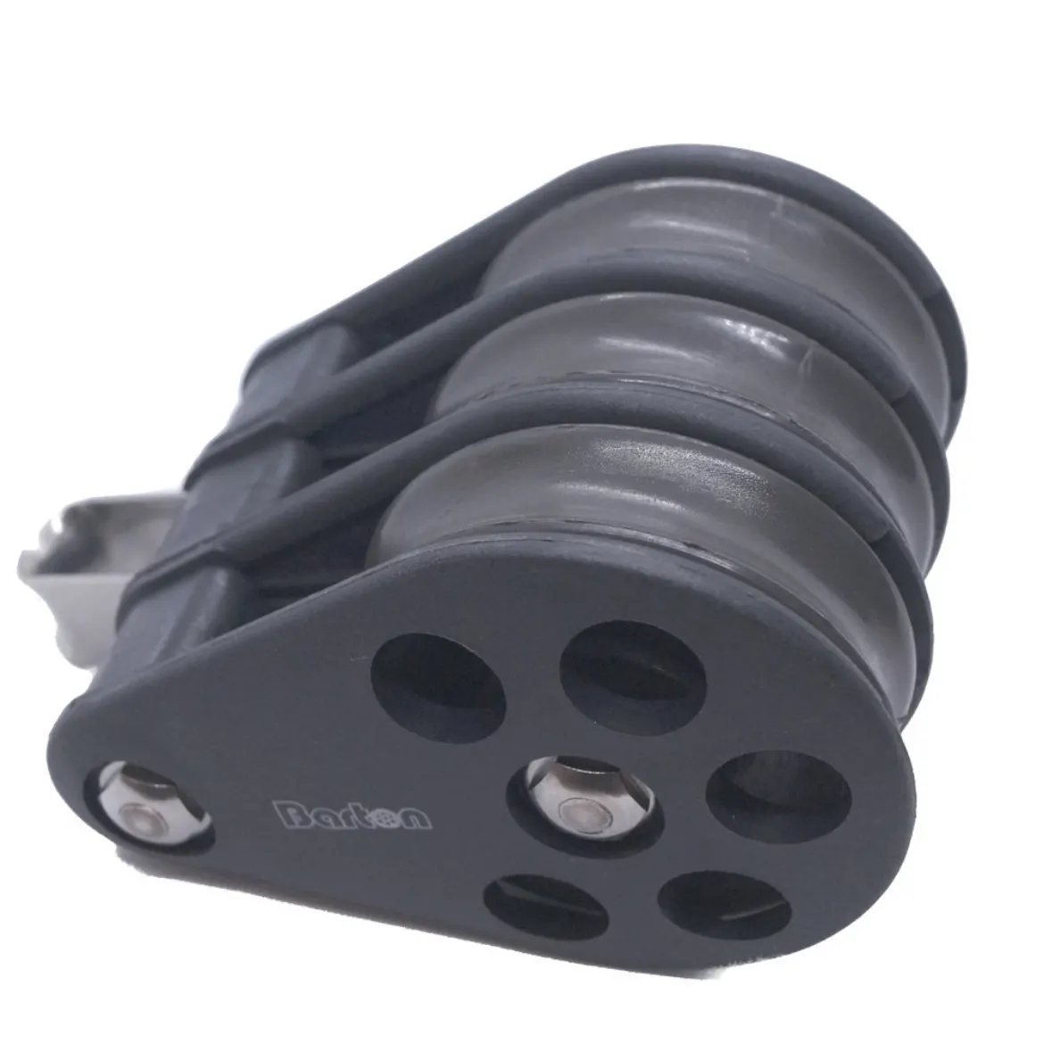 64mm Plain Bearing Pulley Block Triple Fixed Eye