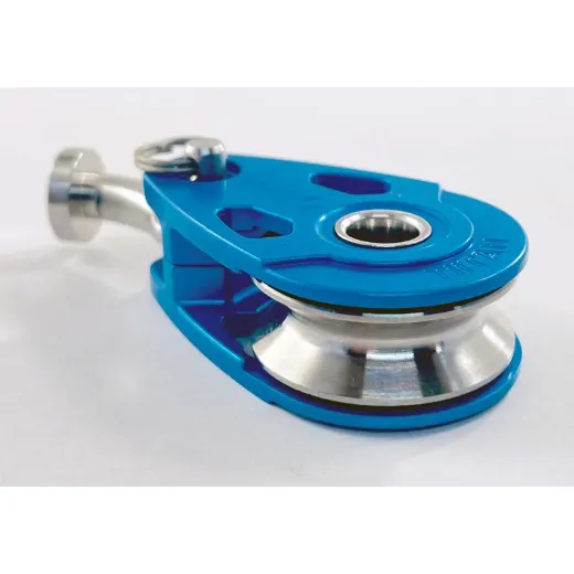 30mm TiiTAN block single block with Vang Key Blue