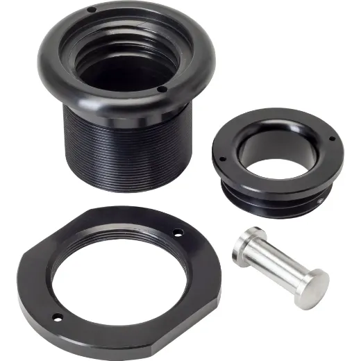 Black Removable Pin Pad Tii 51mm Od 38mm Hole 30mm Structure