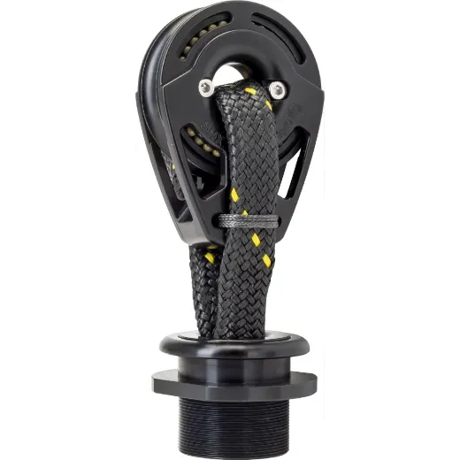 Black Removable Pin Pad Tii 51mm Od 38mm Hole 30mm Structure