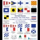 Code Flag Sticker for Sailors