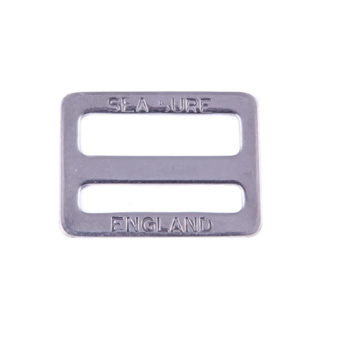 3-bar - 2 slot Stainless Steel Buckle for 25mm Webbing 1.6mm