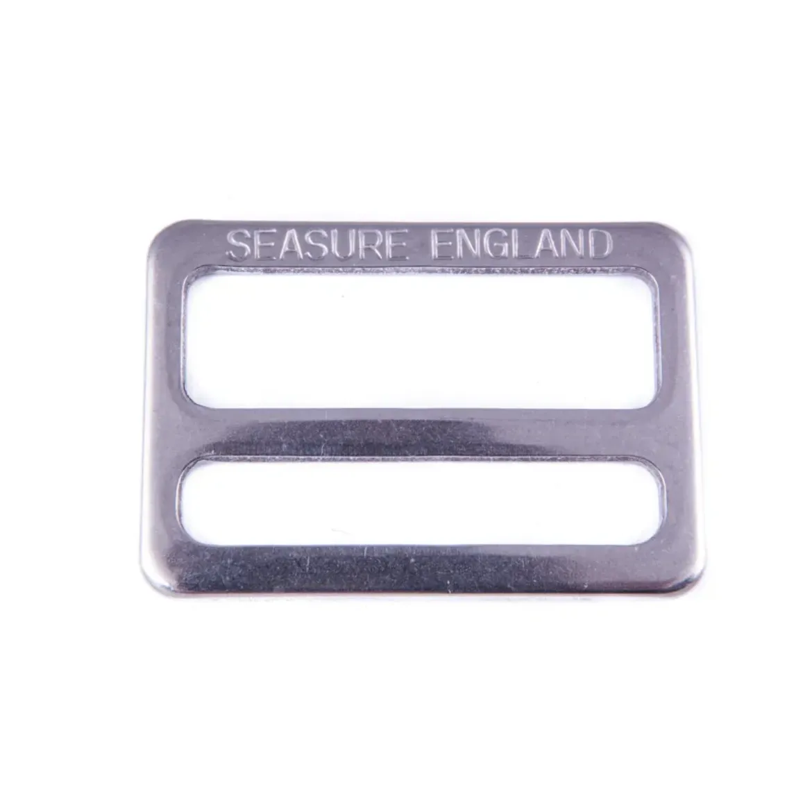 3-bar - 2 slot Stainless Steel Buckle for 40mm Webbing 2.6mm
